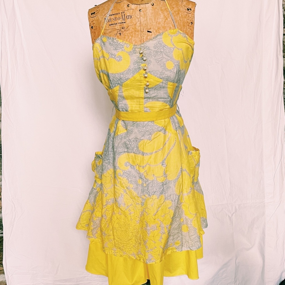 🌸chic Midi Halter Dress🌼